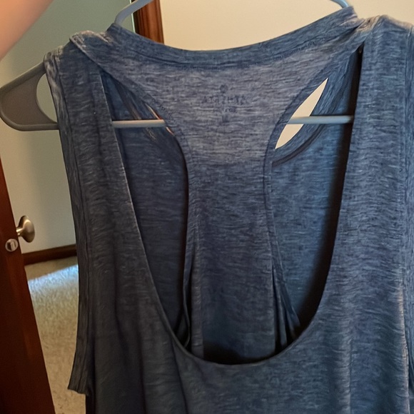 Athleta grey tank top layer look back M - Picture 4 of 4